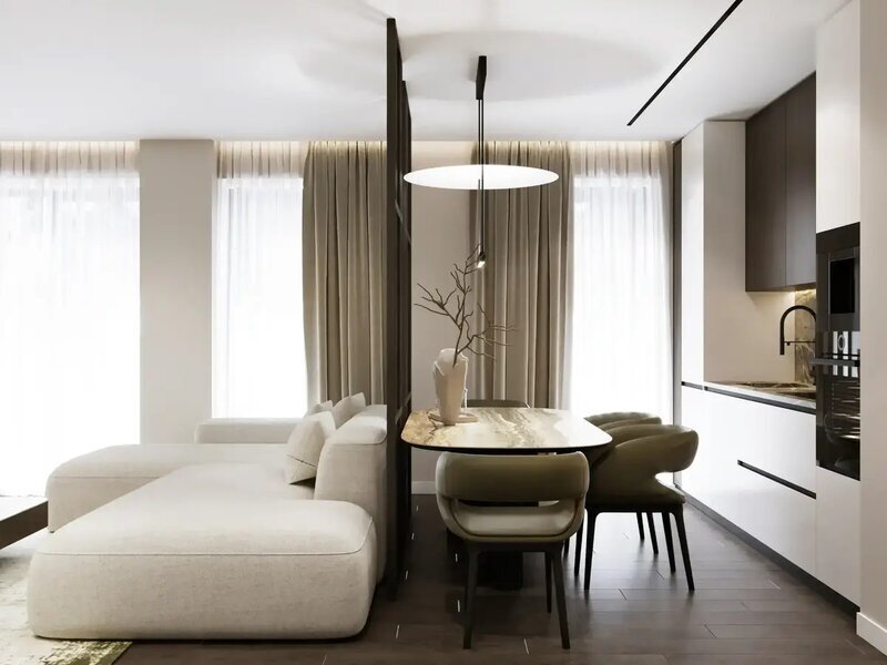 Pipera, apartament 3 camere cu balcon 38 mp si 2 locuri de parcare, Horizon City Pipera